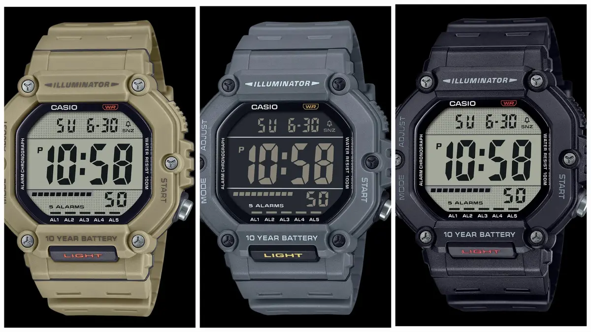 Casio, 10 yıl pil ömrü sunan kol saatini duyurdu!