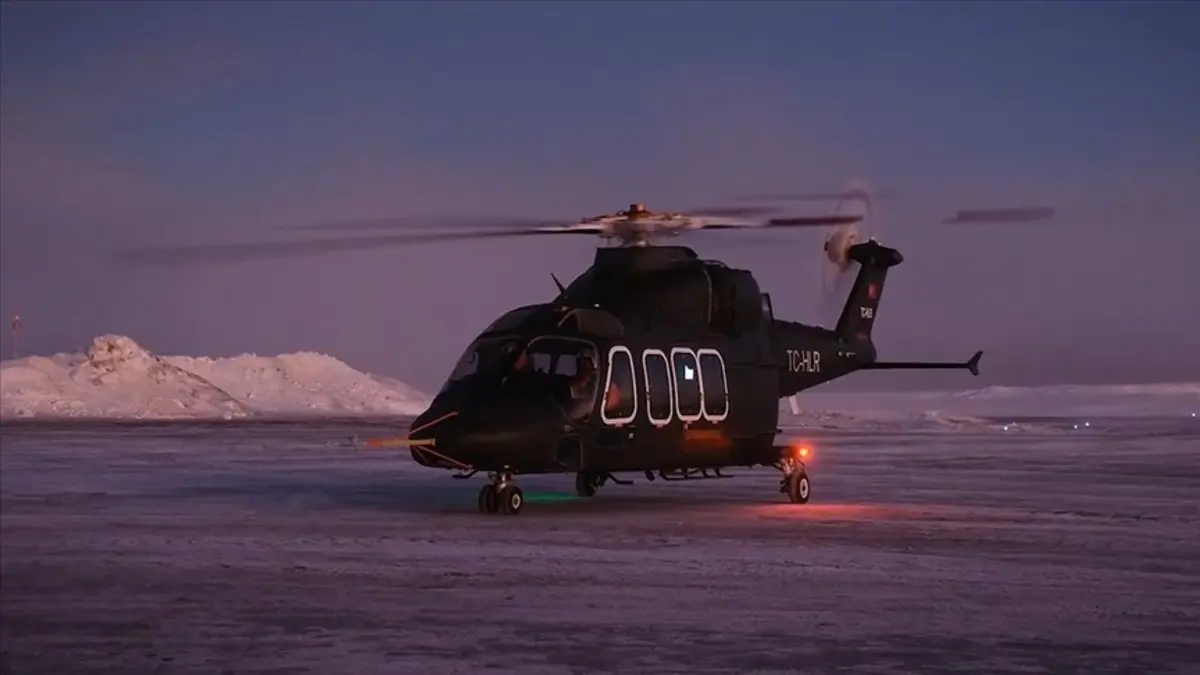 T625 GÖKBEY helikopteri, kış testini başarıyla geçti!