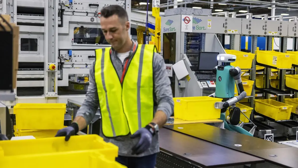 Amazon, robotlar sayesinde yılda 10 milyar dolar tasarruf edecek!