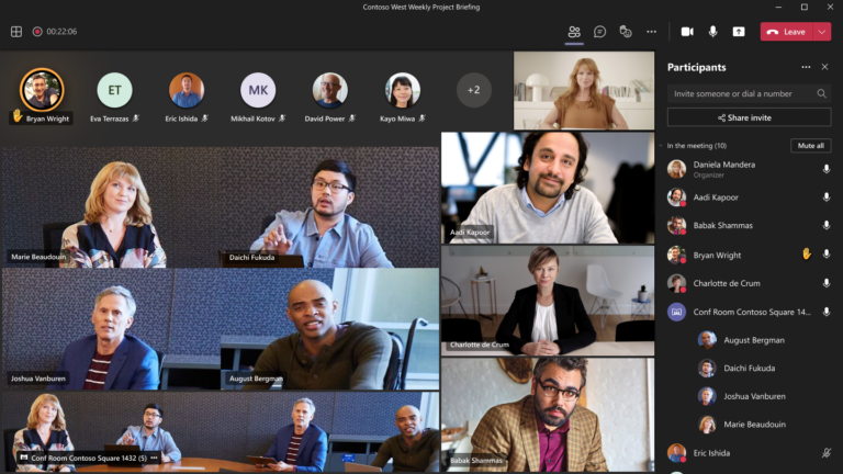 Microsoft Teams hibrit