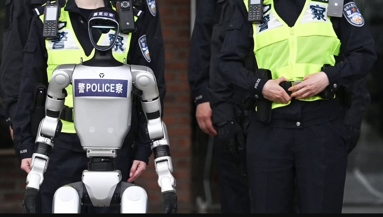 Robot polisler piste indi!