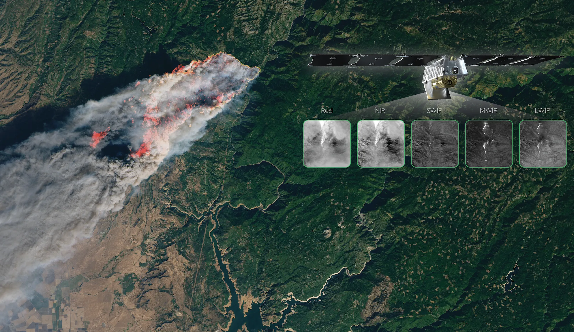 Yangın takip uydusu FireSat yörüngede!