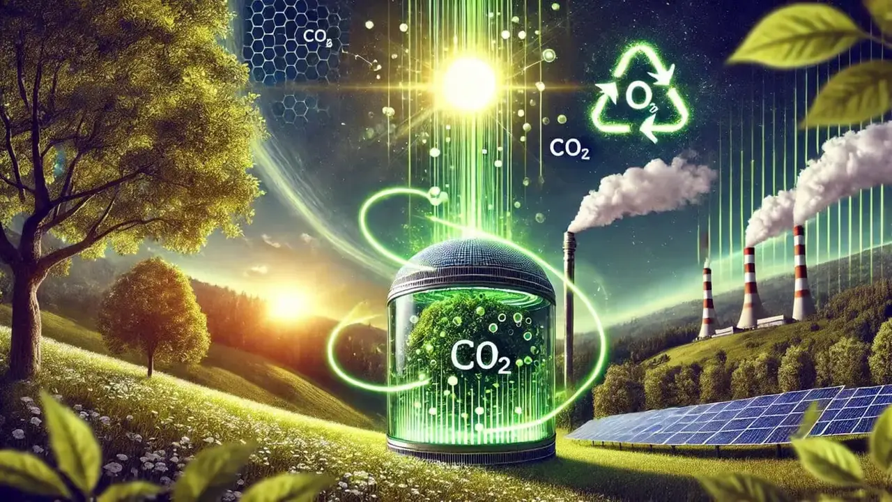 Güneş enerjisiyle çalışan reaktör, karbondioksiti yakıta dönüştürüyor
