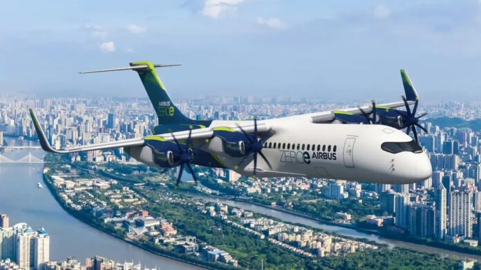 Airbus hidrojenle çalışan motorlar