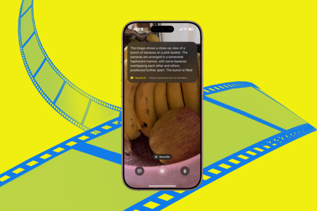 HuggingSnap uygulaması