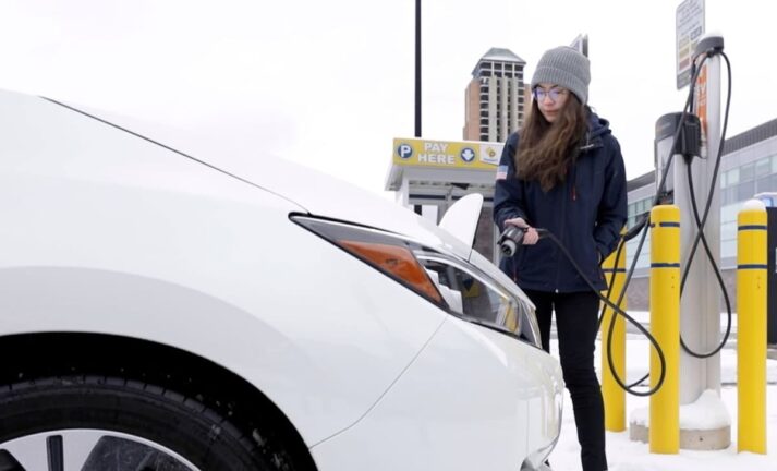 Soğuk havalarda elektrikli araç