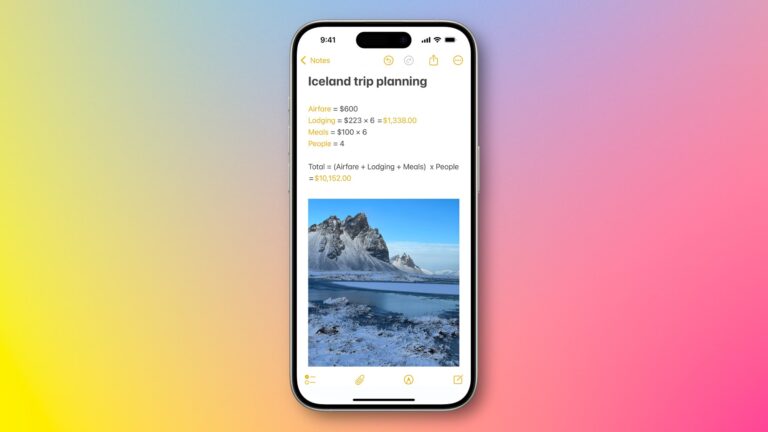 Apple Notes kısayol