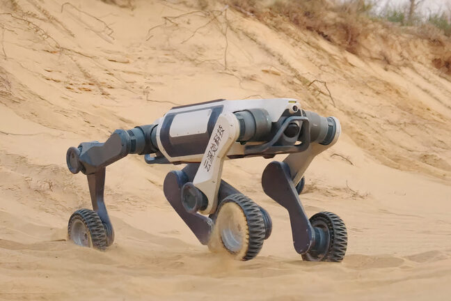 Deep Robotics tehlikeli araziler