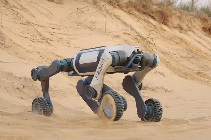 Deep Robotics tehlikeli araziler