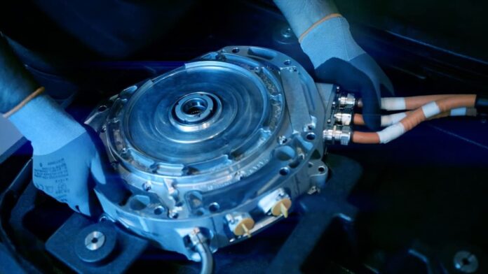 Elektrikli süper otomobil motoru