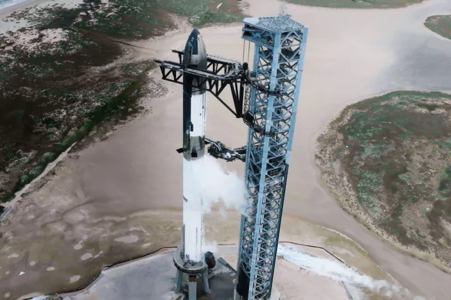 Starship test uçuşu