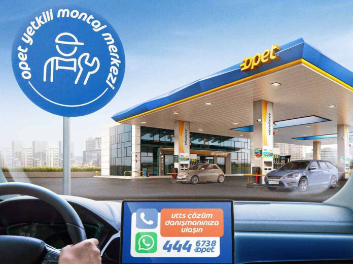 OPET UTTS montaj çözümü sunuyor