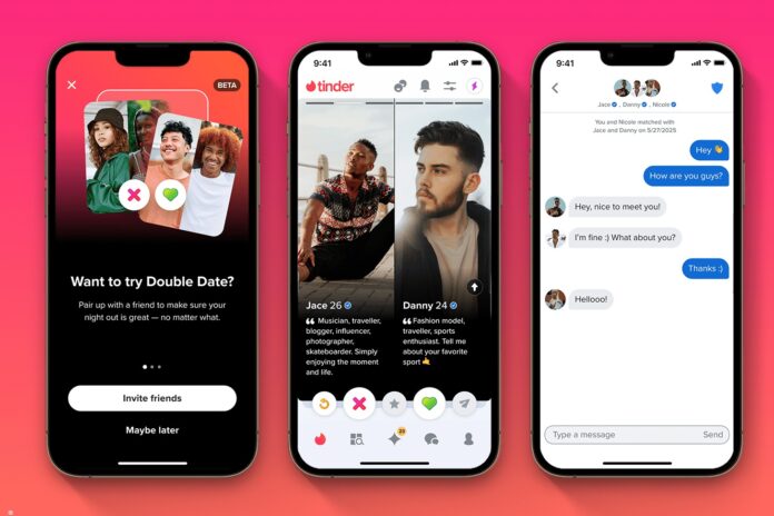 Tinder çift randevuları