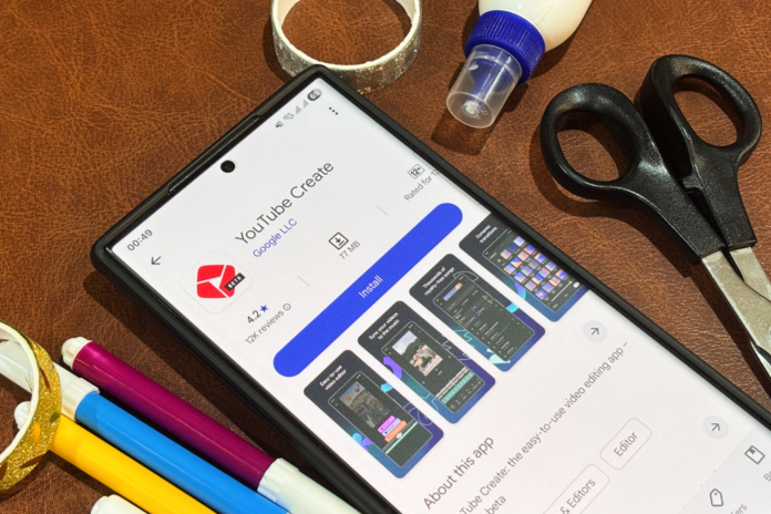 YouTube mobil video düzenleyici