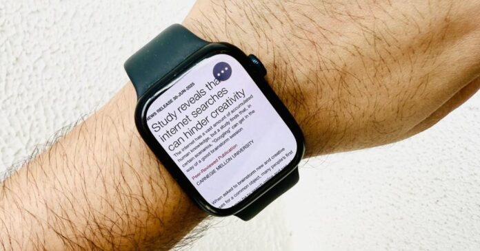 Apple Watch internet tarayıcı