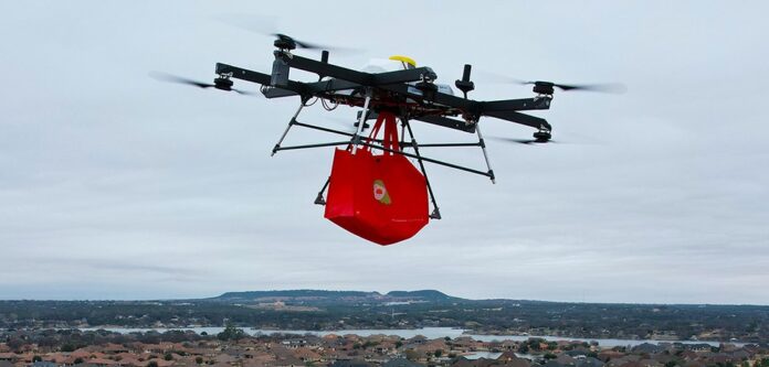 DoorDash drone ile gıda