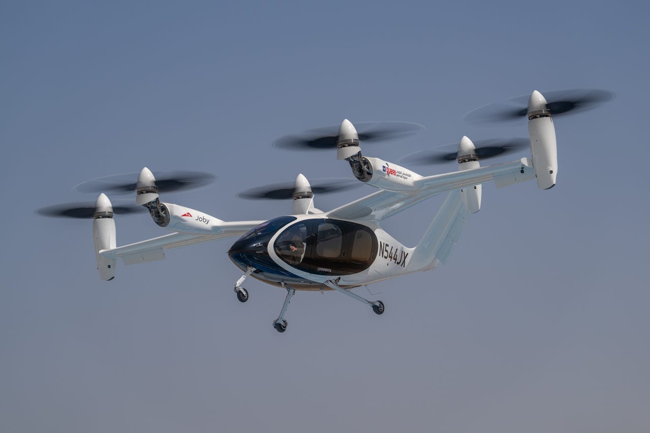 Hava taksi Joby pilotlu uçuşlara başladı