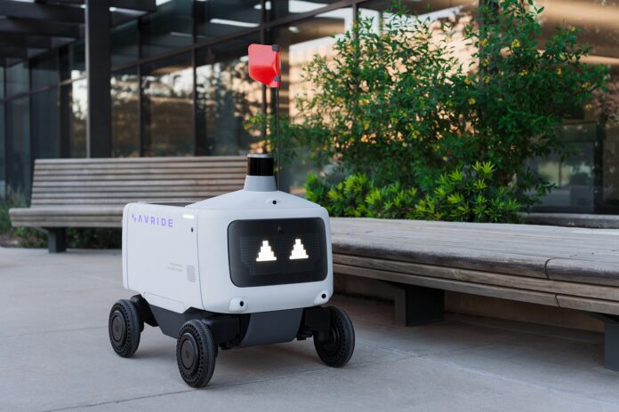 Teslimat robotları alışveriş