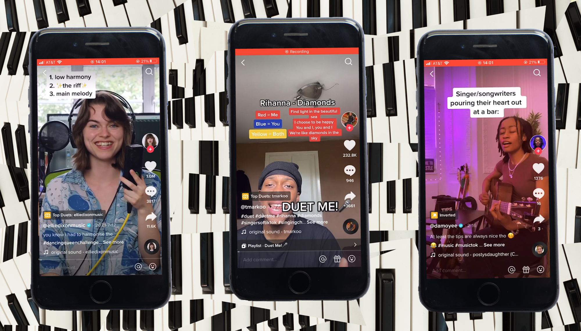 TikTok şarkı yazarları için yeni özellikler ekliyor
