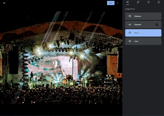 Google Fotoğraflar düzenleme