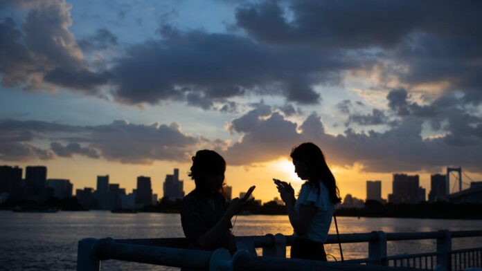 Japonya akıllı telefon kullanımı