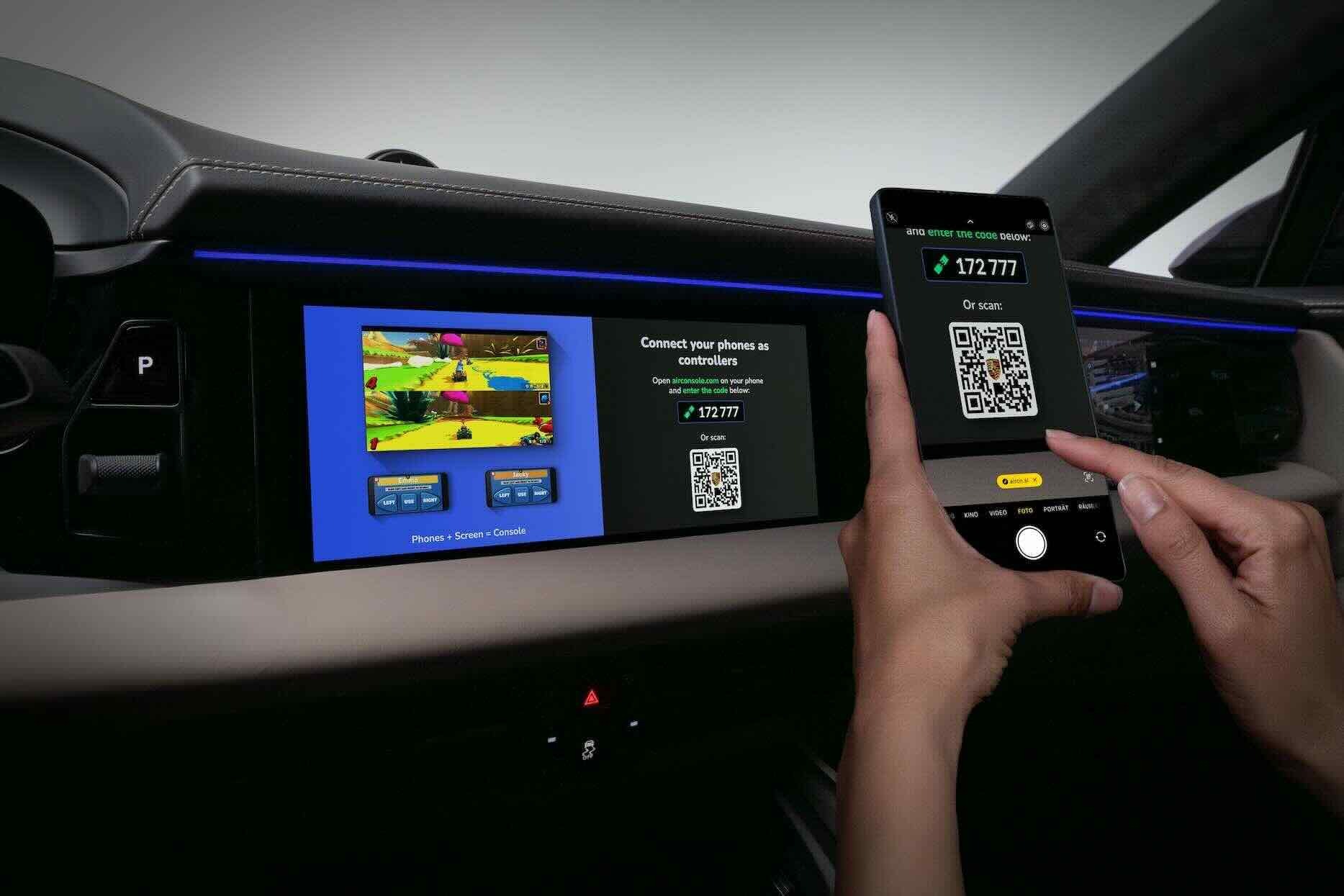 Porsche şarj sırasında oyun deneyimi sunacak