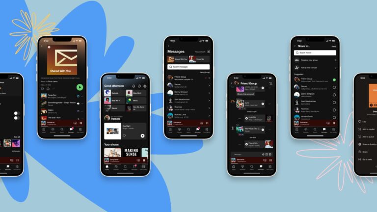 Spotify mesajlaşma