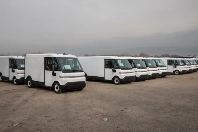 Amazon elektrikli kamyonet