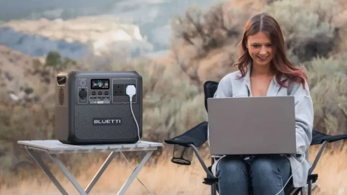 Bluetti taşınabilir güç istasyonu