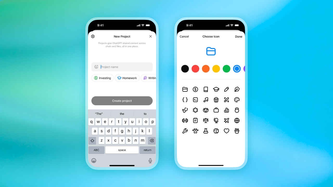 ChatGPT Projeler ücretsiz kullanıcılara açılıyor