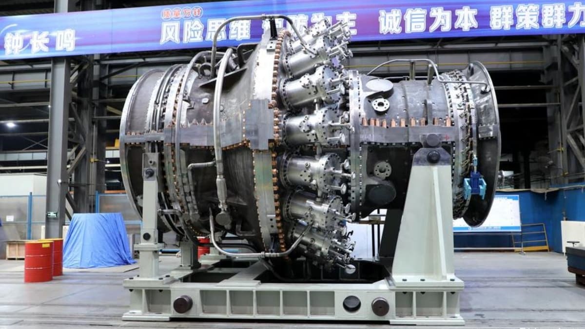 Çin gaz türbini konusunda yeni tasarıma imza attı
