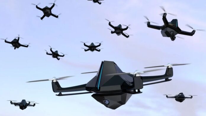 Drone sürü yönetimi