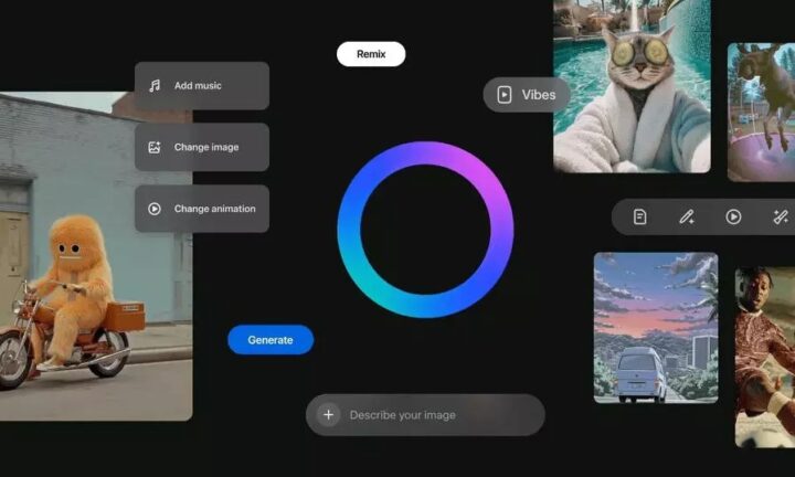 Meta video akışı Vibes