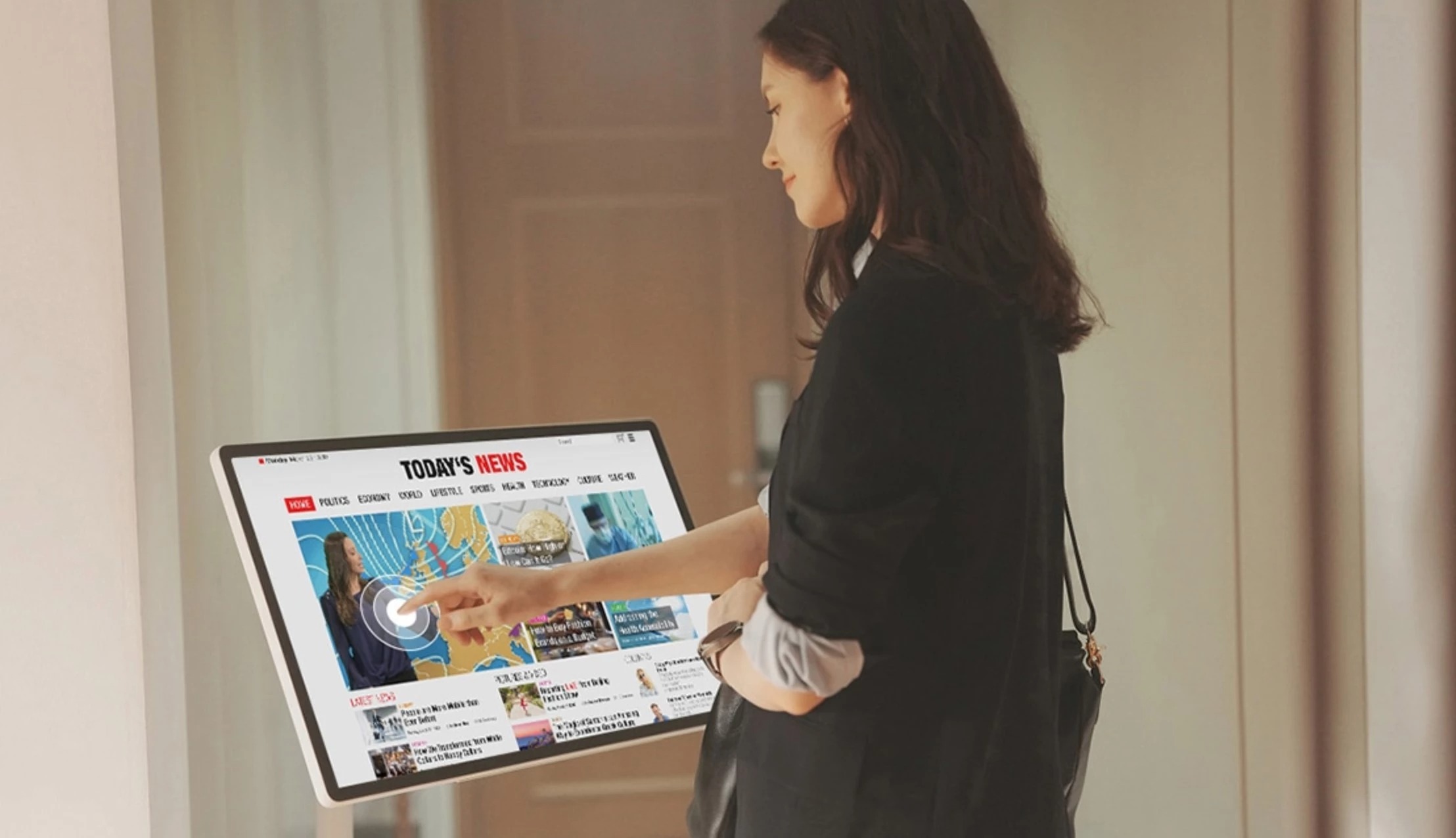 Samsung taşınabilir TV ile yeni bir modelini duyurdu