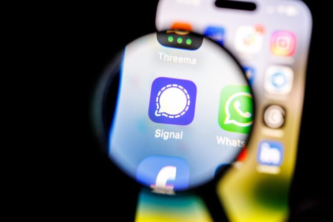 Signal sohbet yedekleme