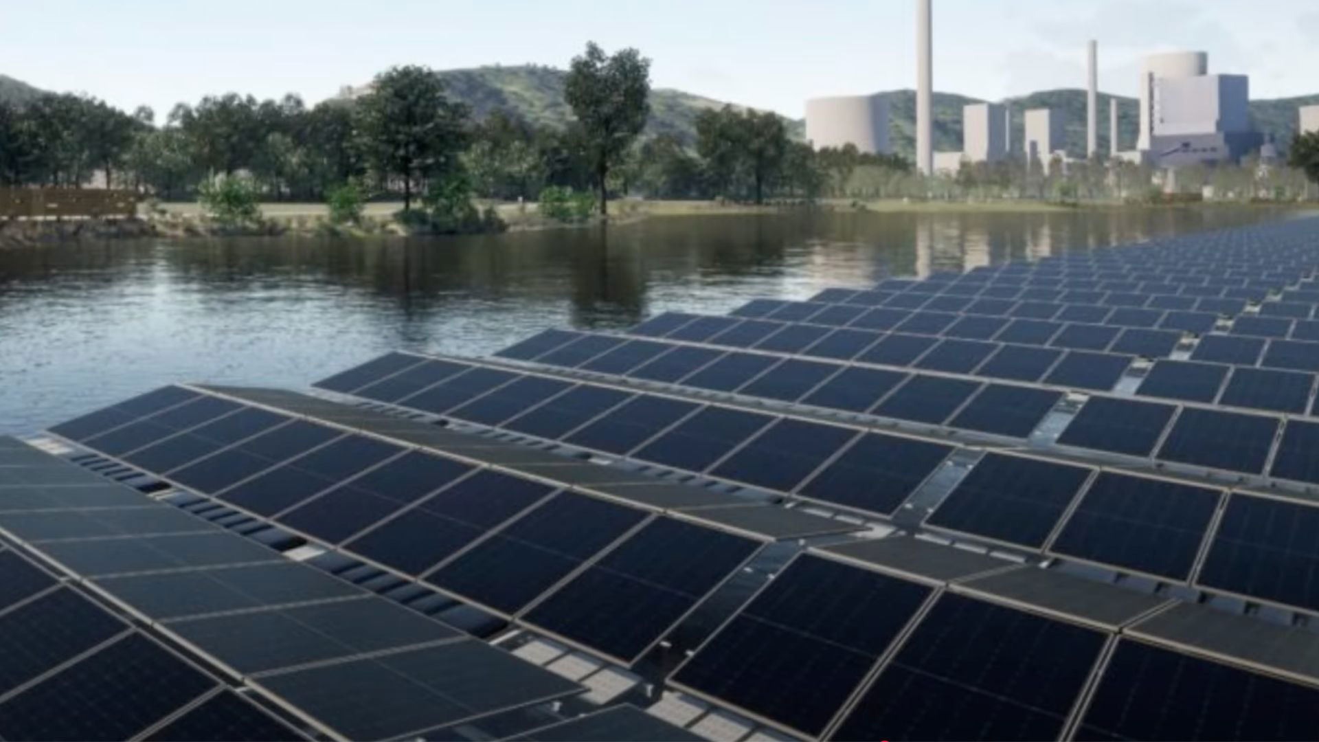 Slovenya yüzen güneş enerji santrali Avrupa’da lider olacak