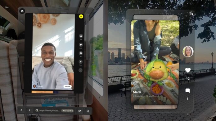 Snap WebXR