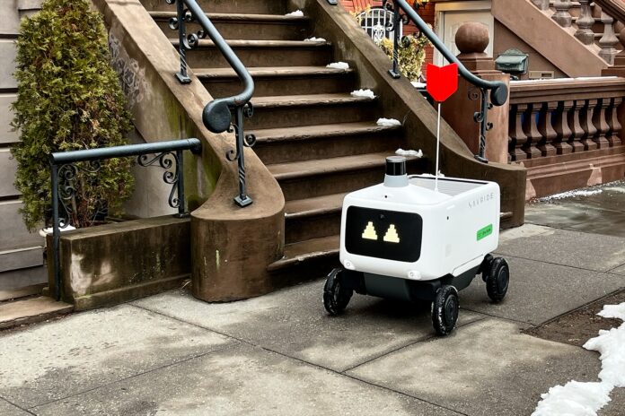 Avride robot yemek