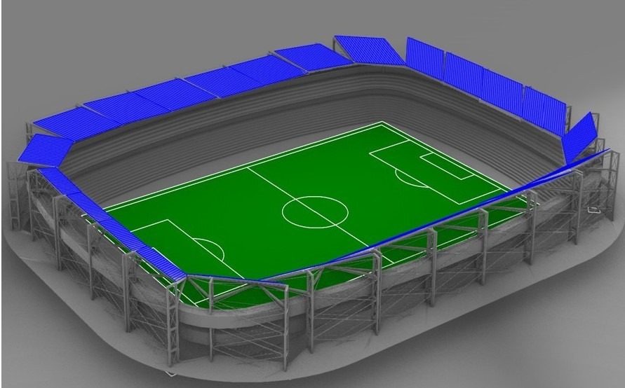 Stadyumlar PV sistemler ile dönüşüyor