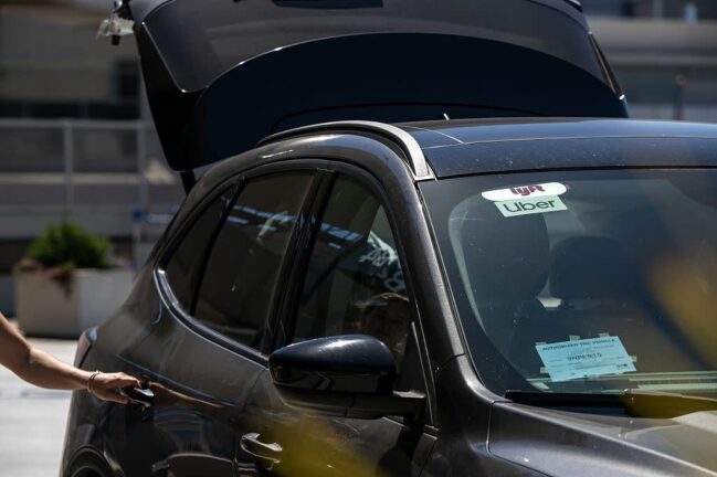 Uber yolculuk gönder