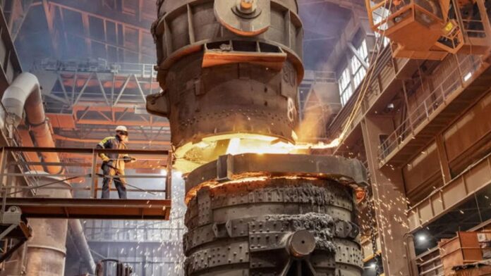 Hidrojen çelik üretim hattı