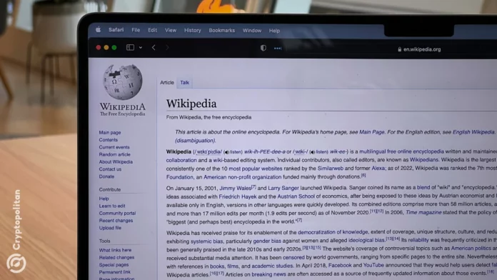 Wikimedia yapay zeka içerik