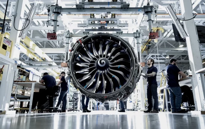 GE Aerospace jet motoru