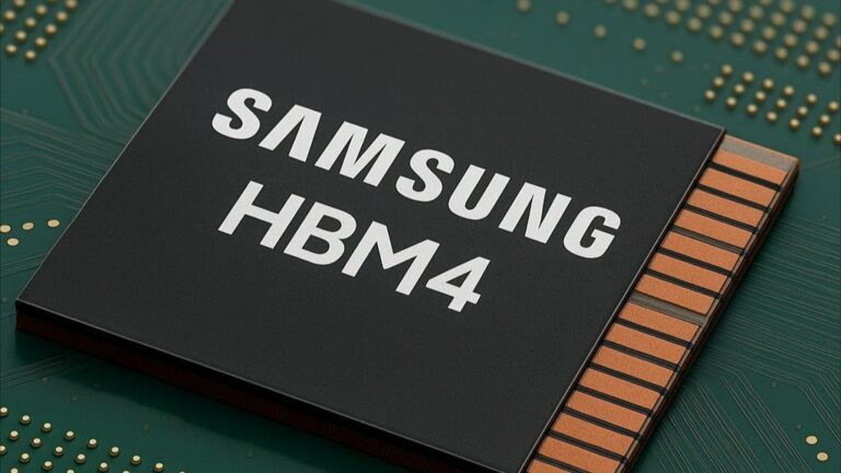 Samsung HBM4 çipleri