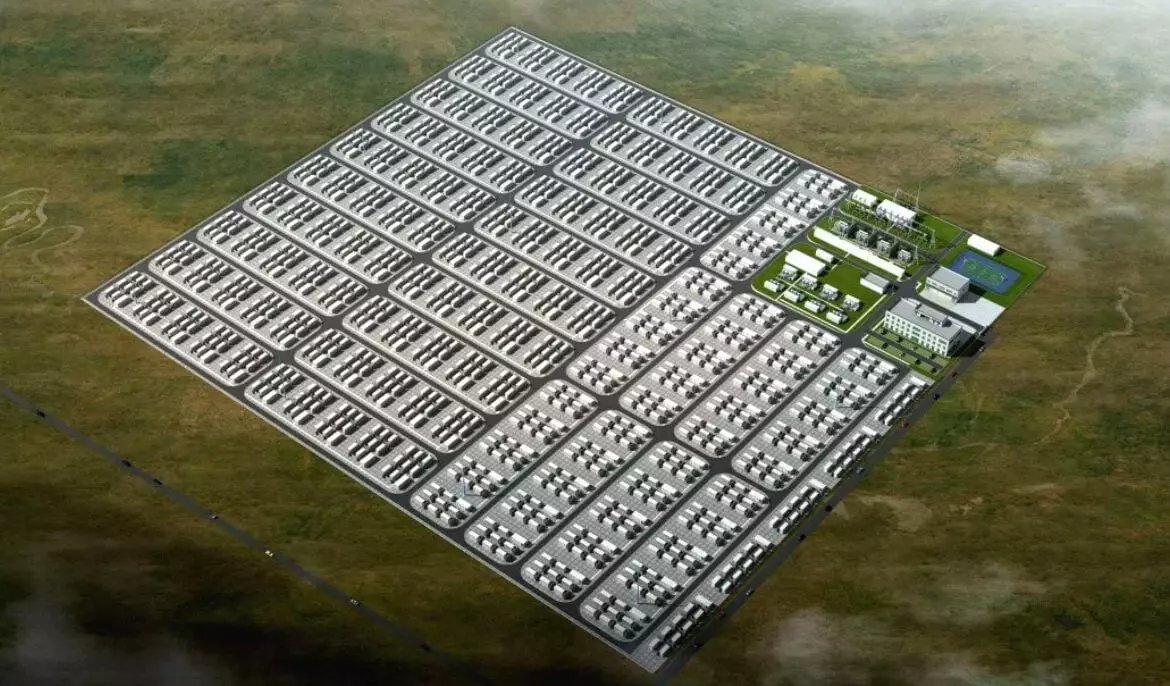 Yapay zeka destekli batarya depolama kümesi faaliyete geçti