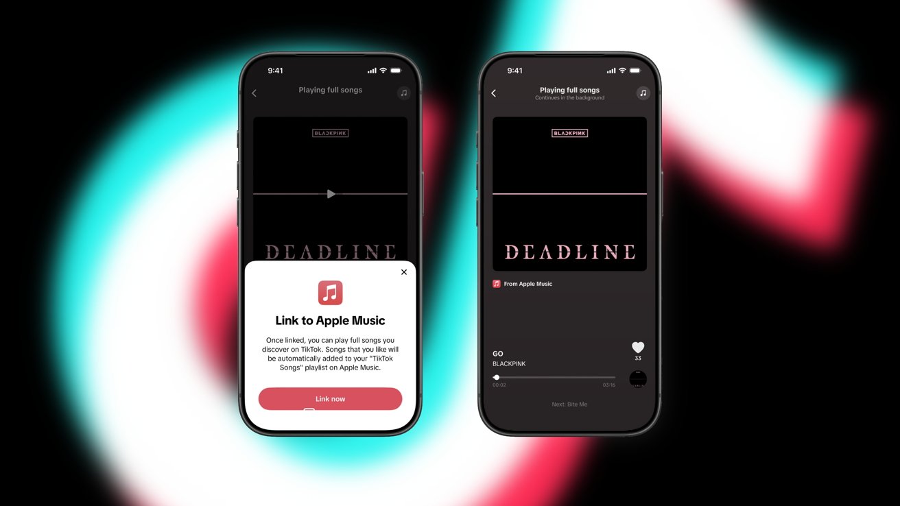Apple Music aboneleri TikTok için yeni özellik kazanıyor