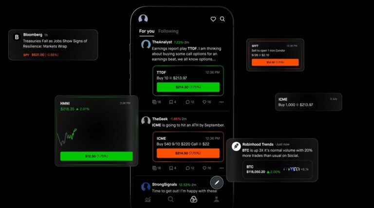 Robinhood sosyal ticaret