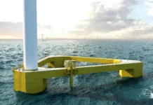 Yüzer rüzgar türbinleri veri merkezi