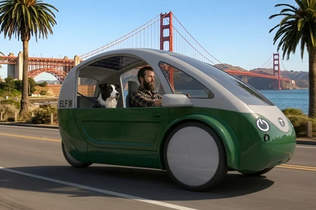 Güneş enerjili velomobil