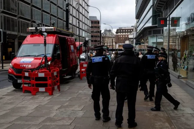Londra yüz tanıma teknolojisi